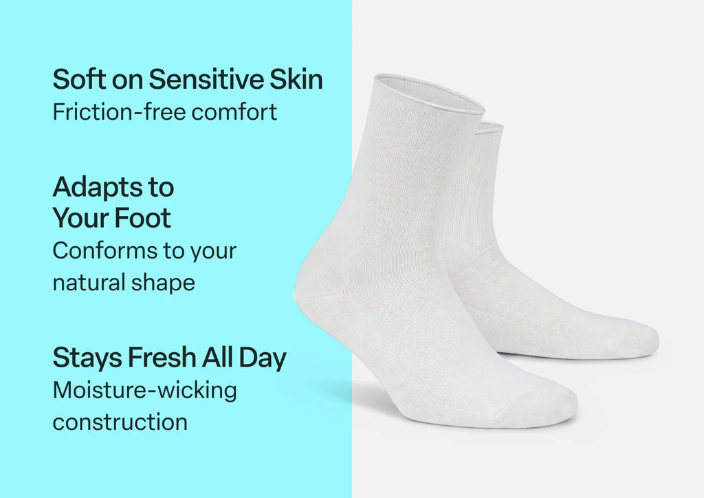 Casual/Dress Socks - White