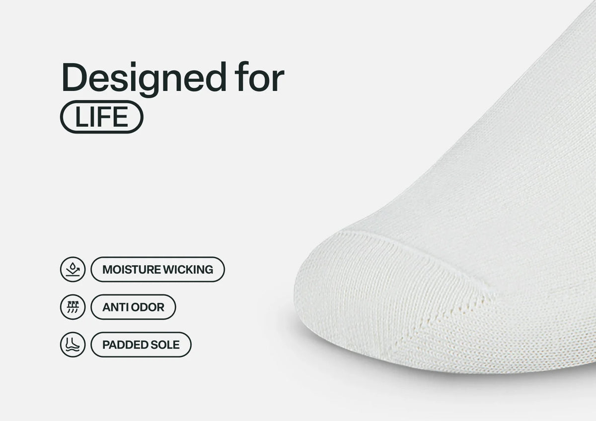Casual/Dress Socks - White