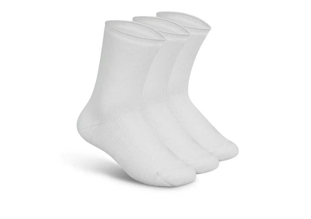 Extra Roomy Socks (Thick) - White
